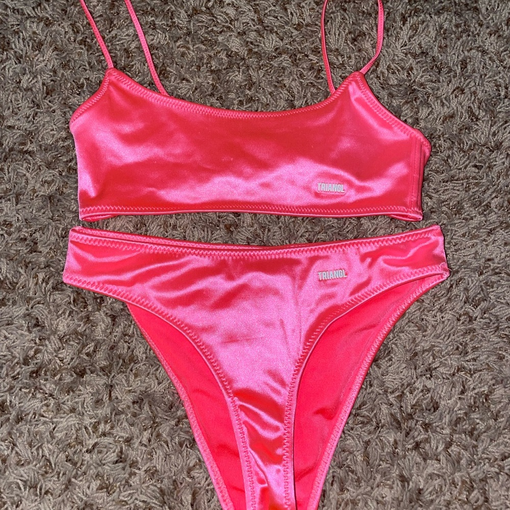Pink Triangl Swimsuit